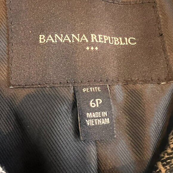 Banana Republic Geometric Print Lady Jacket Size 6P | Professional Workwear - Picture 3 of 4